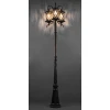 Светильник садово-парковый Feron PL5039 столб круглый 3*100W 230V E27, черное золото