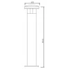 Садово-парковый светильник hl214l 5.5w led