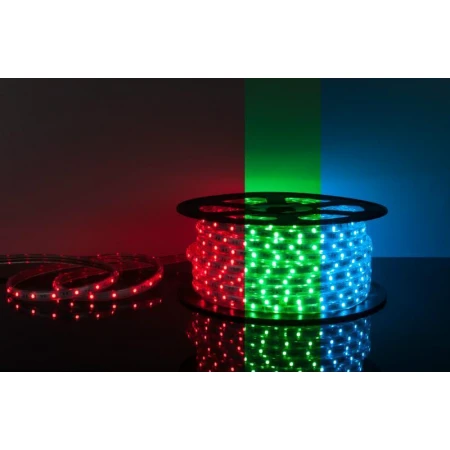 Светодиодная лента 5050/30 220v 7,2w ip65 мульти