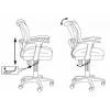 Кресло компьютерное Бюрократ CH-W797/BR/TW-14C