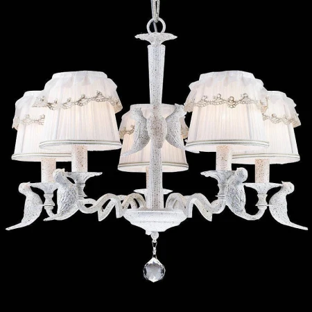 Люстра Natali Kovaltseva 70011-5C WHITE GOLD ORIOLE