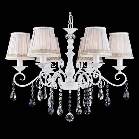 Люстра Natali Kovaltseva 11387/6C WHITE SILVER KATE