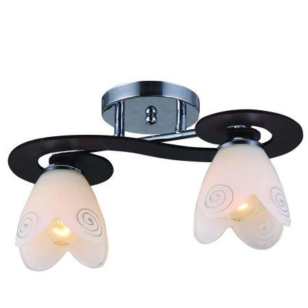 Светильник Natali Kovaltseva 11471/2 CHROME WENGE