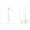Подвесной светильник Maytoni Tone P002PL-01BZ