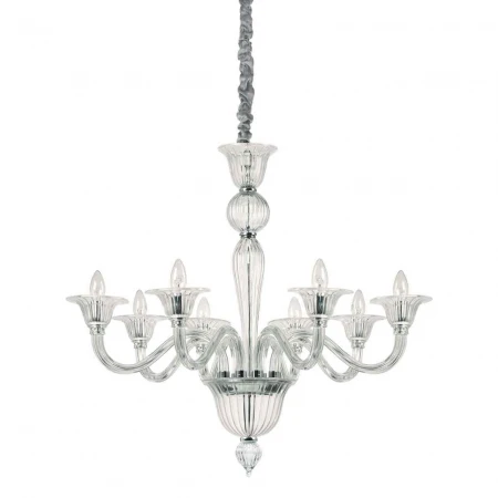 Подвесная люстра Ideal Lux Brigitta SP8 Trasparente
