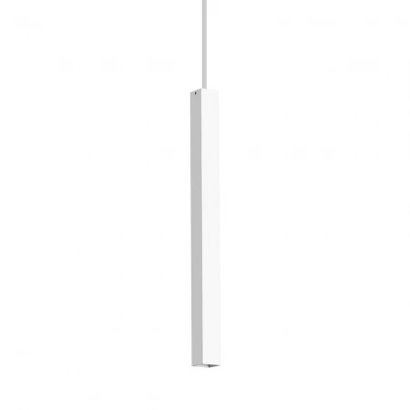 Подвесной светодиодный светильник Ideal Lux Ultrathin D040 Square Bianco