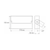 Потолочный светодиодный светильник Arlight SP-Loft-Surface-S170-10W Day4000 026213 Потолочный светодиодный светильник Arlight SP-Loft-Surface-S170-10W Day4000 026213