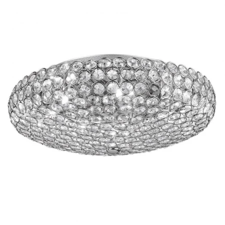 Потолочный светильник Ideal Lux King PL7 Cromo