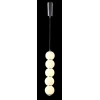 Подвесной светодиодный светильник Crystal Lux Desi SP5 Chrome/White