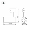 Трековый светодиодный светильник Arlight LGD-Zeus-4TR-R67-10W Day4000 024602(1)